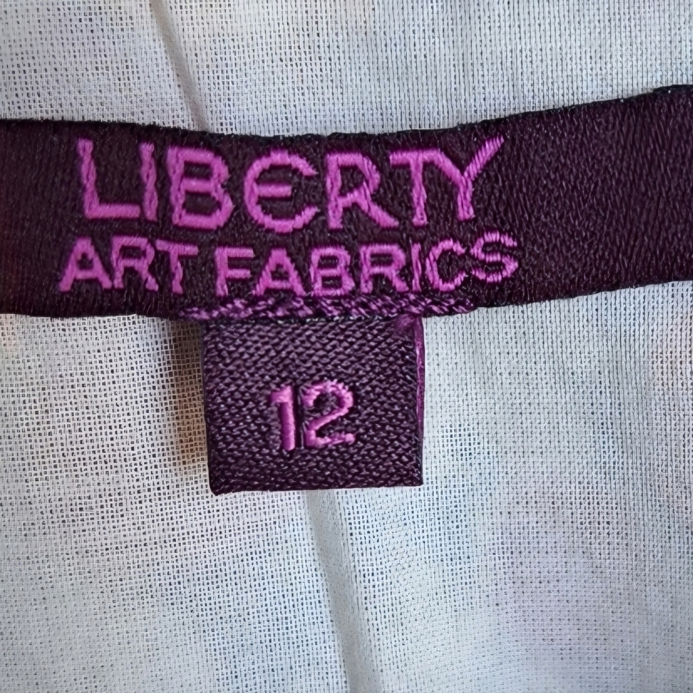 Liberty Art Cotton Dress Size 12 - Picture 5 of 6